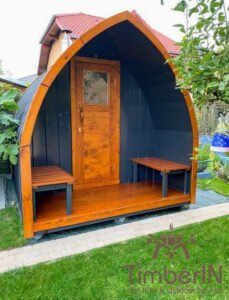 Outdoor garden sauna pod iglu (1)