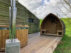 Outdoor home sauna pod (2)