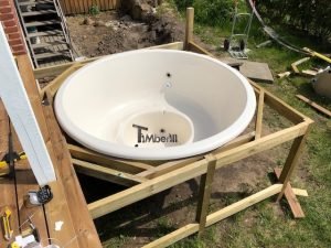 Wellness Hot Tub With External Wood Fired Burner (3)