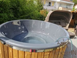 Wood heated hot tub (2)