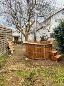 Barrel wooden hot tub deluxe thermowood (2)