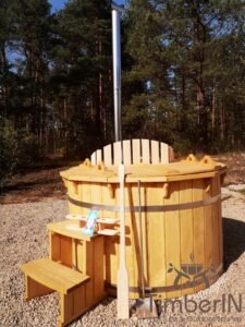 Wood fueled hot tub spruce – larch (12)