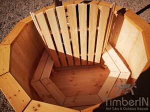Wood fueled hot tub spruce – larch (4)