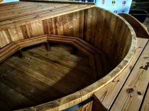 Wooden Hot Tub Thermo Wood Basic Air Bubble And LED (16)