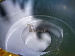 Electricity heated hot tub for garden 14