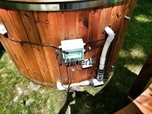 Electricity heated hot tub for garden 16