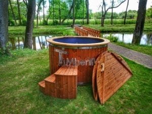 Electricity heated hot tub for garden 5