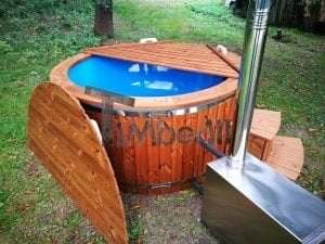 Fiberglass Outdoor Spa With External Burner 15