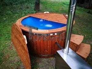 Fiberglass Outdoor Spa With External Burner 25