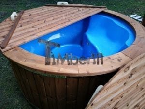 Fiberglass Outdoor Spa With External Burner 39