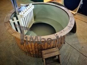 Wood Fired Hot Tub With Polypropylene Lining Vintage Decoration (12)