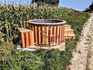 Electric Outdoor Hot Tub Wellness Conical (12)