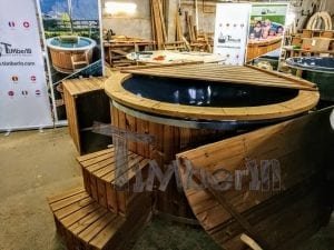Electric outdoor hot tub Wellness Conical 12