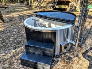 Black Fiberglass Lined Hot Tub With Integrated Burner Wellness Scandinavian (41)