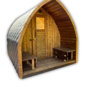 Sauna de madera exterior Iglu