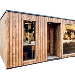 Cabina sauna exterior